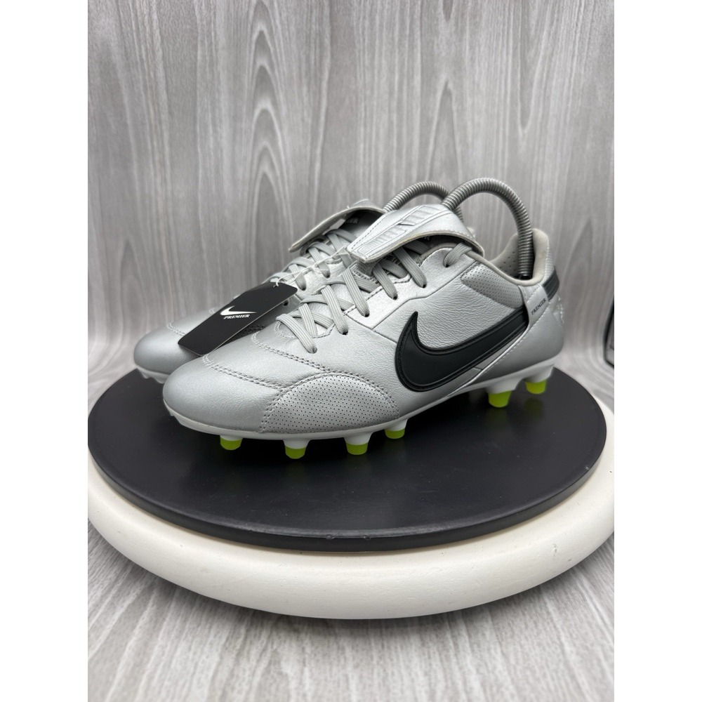 Nike Premier 3 FG Mens Sz 6 Womens 7.5 Metallic Silver Soccer Cleats HM0265-004